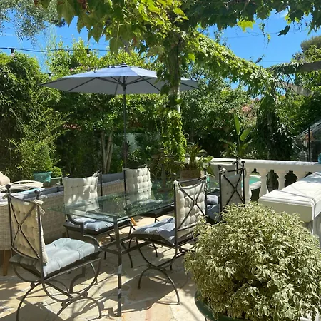 Vila Cap D'antibes 50m From The 3 Bedrooms/pool Antibes
