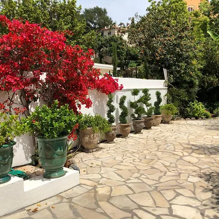 Cap D'antibes 50m From The 3 Bedrooms/pool Vila Antibes