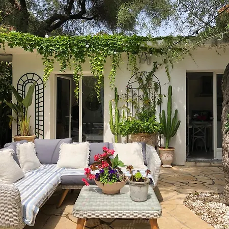 Cap D'antibes 50m From The 3 Bedrooms/pool ヴィラ *