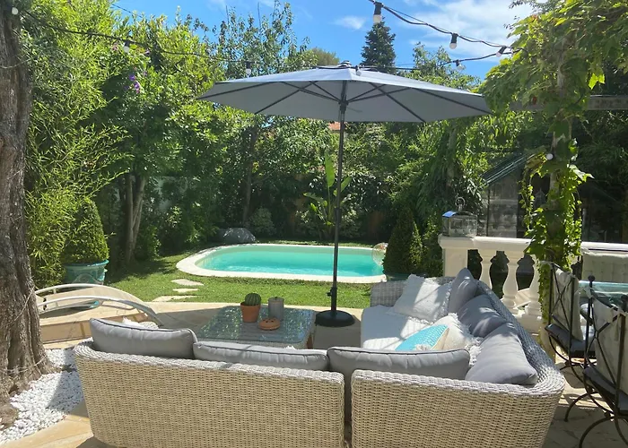 Villa Cap D'antibes 50m From The 3 Bedrooms/pool